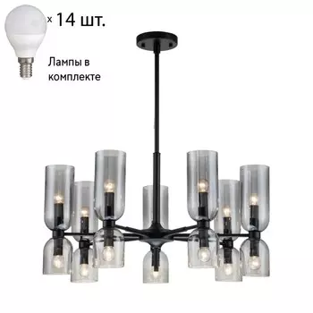 Подвесная люстра с лампочками Favourite Amusing 2877-7P+Lamps E14 P45