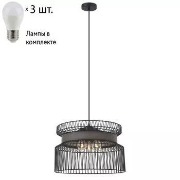 Подвесная люстра с лампочками Favourite Korb 2363-2P+Lamps E27 P45