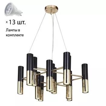 Подвесная люстра с лампочками Favourite Ultra 1600-13P+Lamps Gu10