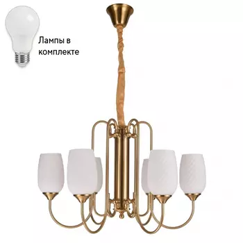 Подвесная люстра с лампочками MW-Light 386018006+Lamps