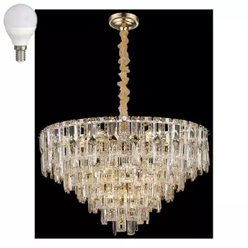 Подвесная люстра с лампочками Wertmark WE108.16.303+Lamps
