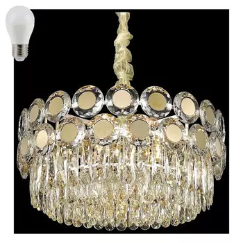 Подвесная люстра с лампочками Wertmark WE134.12.303+Lamps