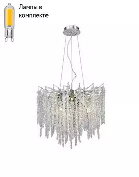 Подвесная люстра с лампочками Wertmark WE185.09.203+Lamps