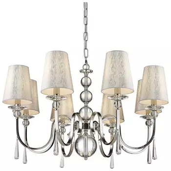Подвесная люстра с лампочками Wertmark WE368.08.103+Lamps