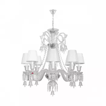 Подвесная люстра с подвесками Loft IT Zenith 10210/8 White