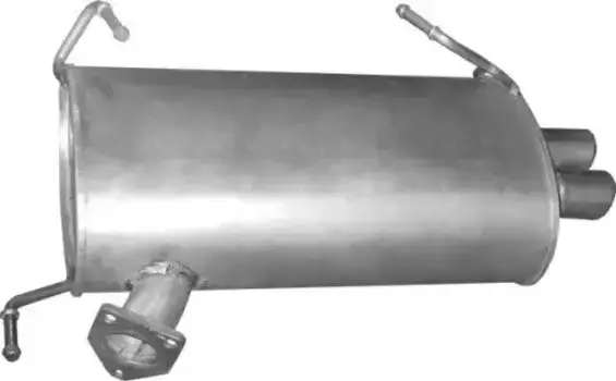 глушитель задн.часть\Mitsubishi Space Wagon 92-96 2.0i-16V 14.38 POLMOSTROW