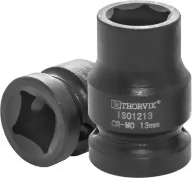 головка торцевая ударная! 1/2''DR 13 мм\ IS01213 THORVIK