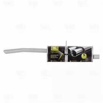 глушитель задняя часть!\ Daewoo Nexia 1.5i 16V/8V/1.8i 95-99 EMM 0501 TRIALLI