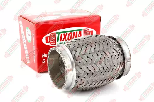 гофра глушителя! D50хL100\ универсальная трехслойная