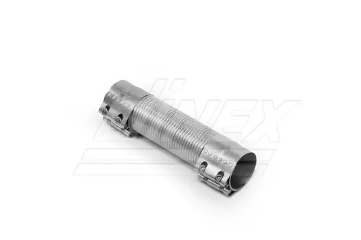 гофра глушителя !E-line (цинк) D=77 L=270 с хомутами до резонатора\MB Atego Euro 1 54237 DINEX