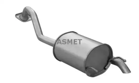 Глушитель выхлопных газов конечный 13.037 ASMET