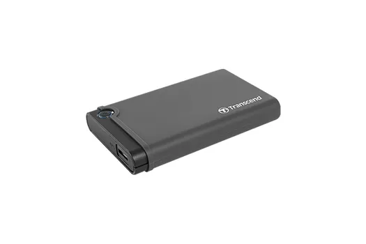 Внешний бокс TRANSCEND 1x 2.5" USB 3.1, серый (TS0GSJ25CK3)