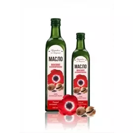 Масло маковое, 250 мл, Здоровье со вкусом