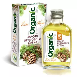Масло пищевое нерафинированное кедровое, 100 мл, Organic Life