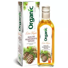 Масло пищевое нерафинированное кедровое, 500 мл, Organic Life