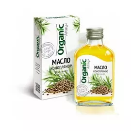 Масло пищевое нерафинированное конопляное, 100 мл, Organic Altay