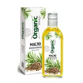Масло пищевое нерафинированное конопляное, 250 мл, Organic Altay