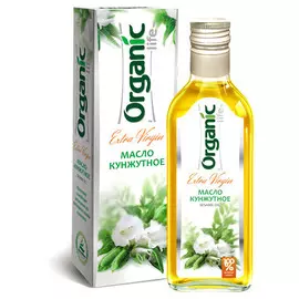 Масло пищевое нерафинированное кунжутное, 250 мл, Organic Life
