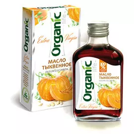 Масло пищевое нерафинированное тыквенное, 100 мл, Organic Life