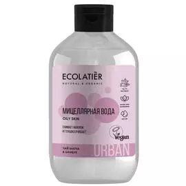 Мицеллярная вода для снятия макияжа чай матча & бамбук, 400 мл, Ecolatier
