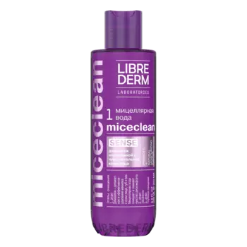 Мицеллярная вода SENSE для нормальной и чувствительной кожи Miceclean, 200 мл, Librederm