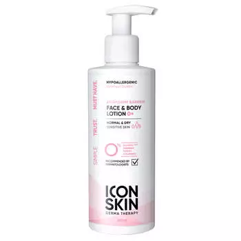Липидовосстанавливающий лосьон для сухой атопичной кожи AtopiDerm Barrier, 250 мл, Icon Skin