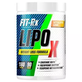 Lipo X для похудения, 180 капсул, Fit-Rx