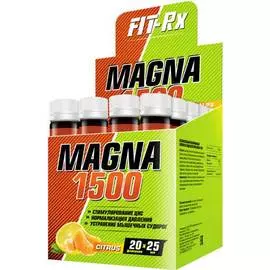 Magna 1500, вкус цитрус, 20 ампул, Fit-Rx