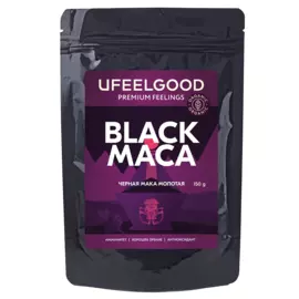 Мака черная молотая, 150 г, UFEELGOOD