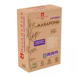 Макароны нутовые, 250 г, МукаДаВода