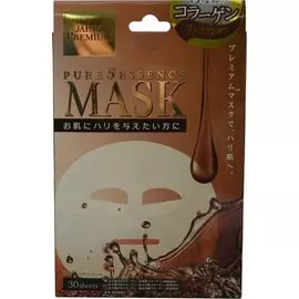 Маска для лица c тремя видами коллагена Pure5 Essence Premium, 30 шт, JAPAN GALS