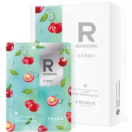Маска для лица Разглаживающая с вишней, 10 шт, Frudia