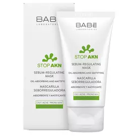 Маска для лица себорегулирующая Stop Akn, 50 мл, BABE Laboratorios