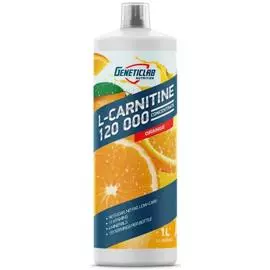L-Carnitine 120 000 сoncentrate, вкус апельсин, 1 л, Geneticlab