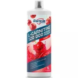 L-Carnitine 120 000 сoncentrate, вкус вишня, 1 л, Geneticlab
