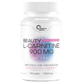 L-carnitine Beauty,90 капсул, Optimum System
