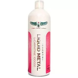 L-Carnitine Liquid Metal 100000, вкус малина, 1 л, Red Star Labs