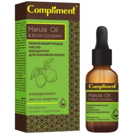 Масло-концентрат для кончиков волос Marula Oil&Biotin, 25мл, Compliment