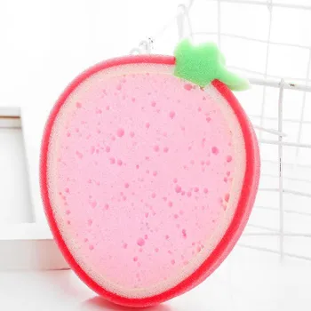 Fruit Washing Dishes, Dish Towels, Sponge Wipes, Rags, Thickened Scouring Cloths, Pan Washing Dishes, Sponge Wipes, Dish Towels оранжевый
