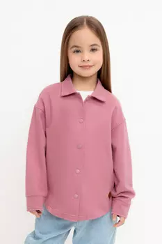 Рубашка для девочек CROCKID, КР 302677, цвет - розовый