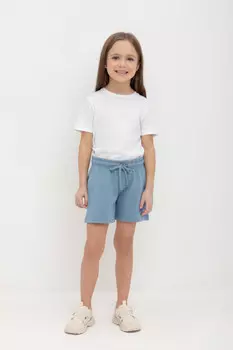 Шорты для девочек CROCKID, К 400548, цвет - голубой