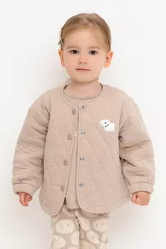 Жакет для девочек CROCKID, КР 302549, цвет - бежевый