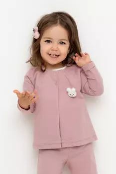 Жакет для девочек CROCKID, КР 302617, цвет - розовый