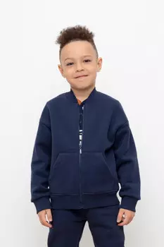 Жакет для мальчиков CROCKID, КР 302163, цвет - темно-синий