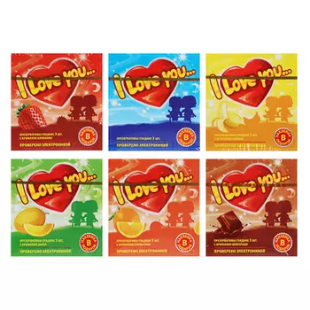 Презервативы "I LOVE YOU" №3