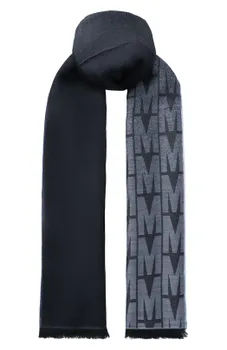 Шарф из вискозы и шерсти Moschino