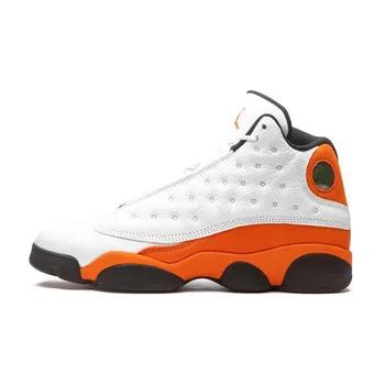 Детские кроссовки Air Jordan 13 Retro GS Starfish Оранжевый Белый Черный DJ3003-108 36