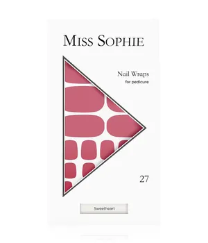 Фольга для ногтей Miss Sophie Sweetheart Pedicure, Sweetheart, 27 шт.