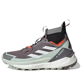 Кроссовки terrex free hiker 2 'trace grey crystal white' Adidas, серый