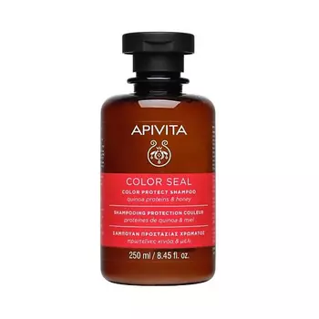 APIVITA Шампунь для окрашенных волос с протеинами киноа и медом Color Seal